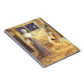 Oude sprookje Assepoester met de feeën godin Notitieboek (Rechterzijde)