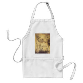 Oude Sprookje, Elfen aan de Straktkoord door Rackh Standaard Schort