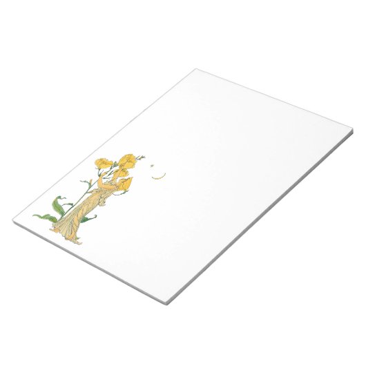 Oude Sprookje, Teunisbloem, Walter Crane Notitieblok (Schuin)