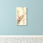 Oude Sprookjes, Drie Geesten Vol Van Vreugde Canvas Afdruk (Insitu (Houten vloer))
