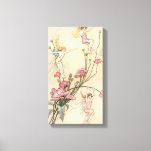 Oude Sprookjes, Drie Geesten Vol Van Vreugde Canvas Afdruk