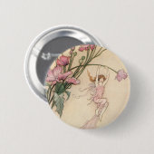 Oude Sprookjes, Drie Geesten Vol Van Vreugde Ronde Button 5,7 Cm (Voorkant /achterkant)