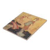 Oude Sprookjes Prinses Badoura, Edmund Dulac Tegeltje (Zijkant)