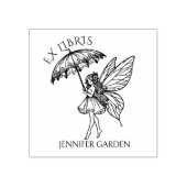 Oude sprookjesbibliotheekboek rubberstempel (Afrduk)