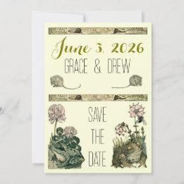 Oude Sprookjesbos Save The Date Kaart