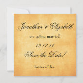 Oude Sprookjesliefdescitaat Save the Date (Achterkant)