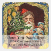 Oude St. Nick Adres Label (Voorkant)