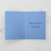 Oude St. Nick Kerstkaart Feestdagen Kaart (Binnen)