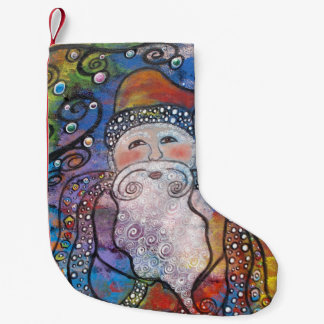 Oude St. Nick Kerstmis Stocking Kleine Kerstsok