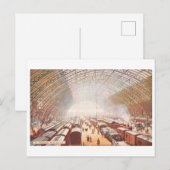 Oude St. Pancras Station (Londen) Briefkaart (Voorkant / Achterkant)