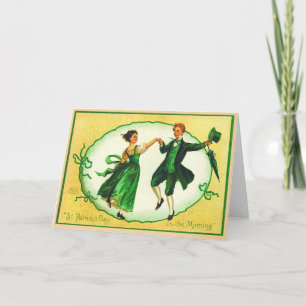 Oude St. Patrick's Day kaart