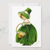 Oude St. Patrick's Day Kaart (Achterkant)