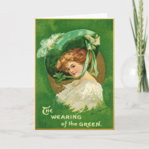 Oude St. Patrick's Day kaart