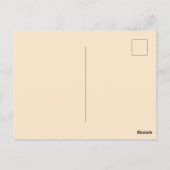 Oude staatkaart van Delaware Briefkaart (Achterkant)