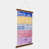 Oude stad (1928) van Paul Klee Hangend Wandkleed (Gebogen)