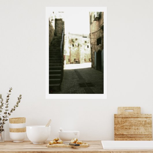 Oude stad, Akko Poster (Keuken)