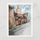 Oude Stad Briefkaart (Voorkant)