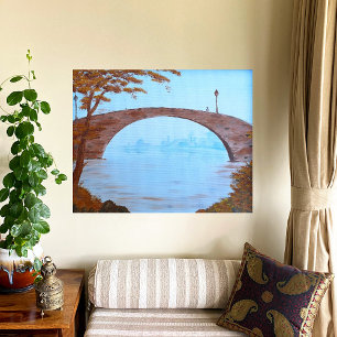 Oude Stad Brug Poster