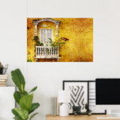 Oude Stad Cartagena Poster (Thuiskantoor)
