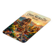 Oude Stad Chiang Mai Thailand Magneet (Linkerzijde)