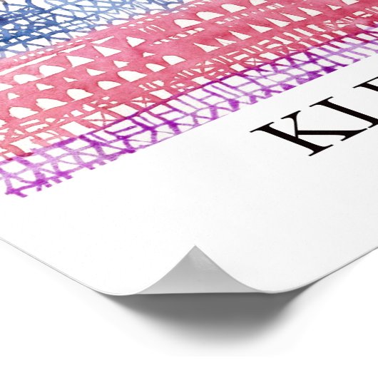 Oude stad door Paul Klee Poster (Hoek)