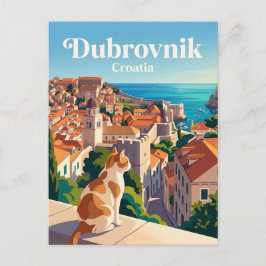 Oude Stad Dubrovnik Kroatië Briefkaart