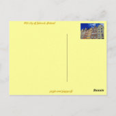 Oude stad Gdansk, Polen Briefkaart (Achterkant)