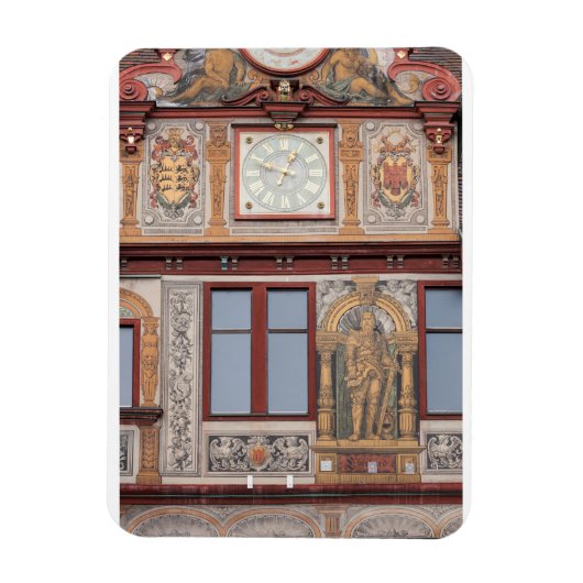 Oude Stad Gebouw Fresco's Magneet (Verticaal)