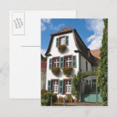 Oude Stad Heidelberg, Duitsland Briefkaart (Voorkant / Achterkant)