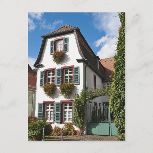 Oude Stad Heidelberg, Duitsland Briefkaart (Voorkant)