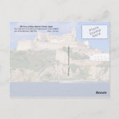Oude stad Ibiza, Balearen, Spanje Briefkaart (Achterkant)