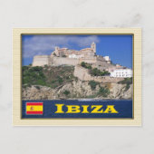 Oude stad Ibiza, Balearen, Spanje Briefkaart (Voorkant)