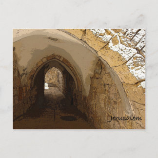 Oude stad Jerusalem Briefkaart