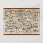 Oude stad Jerusalem Briefkaart (Voorkant)