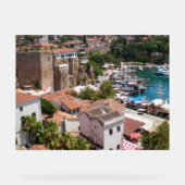 Oude stad Kaleici van Antalya Acryl Bord (Voorkant)