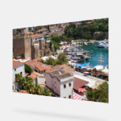 Oude stad Kaleici van Antalya Acryl Bord (Hoek)