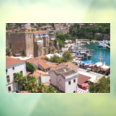 Oude stad Kaleici van Antalya Raamsticker (Vel 3)