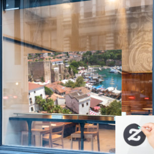 Oude stad Kaleici van Antalya Raamsticker