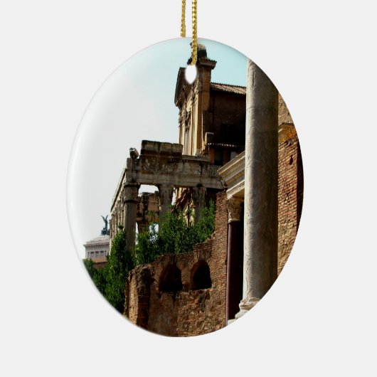 Oude stad keramisch ornament (Rechts)