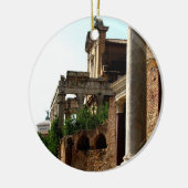 Oude stad keramisch ornament (Links)