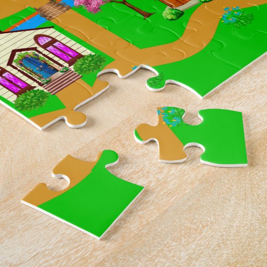 Oude Stad Legpuzzel (Zijkant)