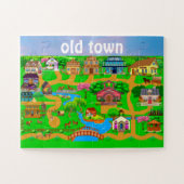 Oude Stad Legpuzzel (Horizontaal)