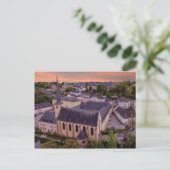 Oude stad Luxemburg Briefkaart (Staand voorkant)