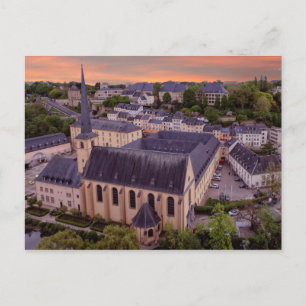 Oude stad Luxemburg Briefkaart