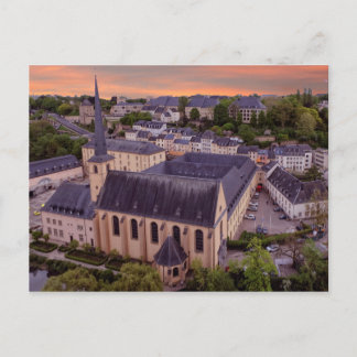 Oude stad Luxemburg Briefkaart