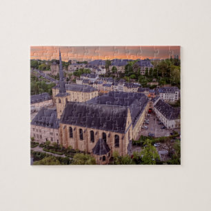 Oude stad Luxemburg Legpuzzel