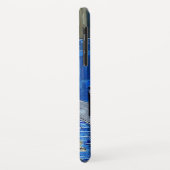 Oude stad, man, straat, wandelstok Case-Mate iPhone case (Achterkant/links)