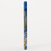 Oude stad, man, straat, wandelstok Case-Mate iPhone case (Achterkant/rechts)