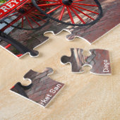 Oude Stad Markt San Diego Legpuzzel (Zijkant)