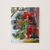 Oude Stad Markt San Diego Legpuzzel (Verticaal)